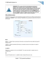 Preview for 104 page of C-COM Satellite Systems iNetVu 7710 User Manual