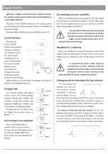 Предварительный просмотр 9 страницы C.E.C. DA5 Owner'S Manual