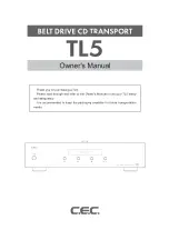 C.E.C. TL5 Owner'S Manual preview