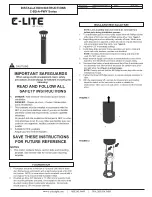 C-LITE C-BD-A-PWY Series Installation Instructions Manual preview