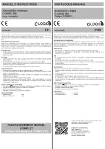 Предварительный просмотр 2 страницы C-LOGIC 280 Instruction Manual