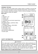 Предварительный просмотр 2 страницы C-LOGIC 3900 Instruction Manual