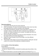 Предварительный просмотр 20 страницы C-LOGIC 3900 Instruction Manual