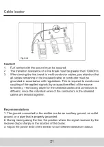 Предварительный просмотр 21 страницы C-LOGIC 3900 Instruction Manual