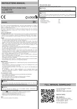 Предварительный просмотр 2 страницы C-LOGIC 810 Instruction Manual