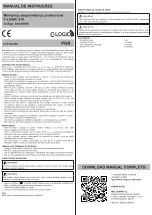 Предварительный просмотр 4 страницы C-LOGIC 810 Instruction Manual