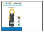 Preview for 1 page of C-LOGIC 8900 User Manual