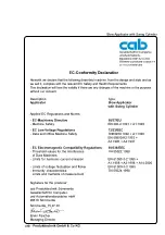 Preview for 41 page of CAB 3100 Operating Instructions Manual