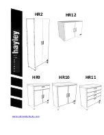 Cabinets by Hayley HR2 Instructions Manual preview