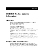 Предварительный просмотр 3 страницы Cabletron Systems MMAC-Plus 9H423-26 Supplementary Manual