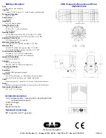 Preview for 4 page of CAD VSM User Manual