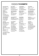 Preview for 14 page of Cadac Dometic CARRI CHEF 50 User Instructions