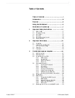 Preview for 3 page of Cadac M16 Installation & User Manual