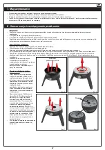 Preview for 89 page of Cadac SAFARI CHEF 30 User Instructions