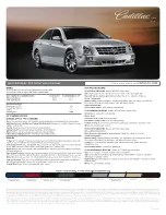 Предварительный просмотр 1 страницы Cadillac 2010 STS Brochure