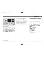 Preview for 3 page of Cadillac SRX 2010 User Manual