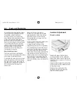 Preview for 40 page of Cadillac SRX 2010 User Manual