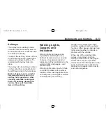Preview for 121 page of Cadillac SRX 2010 User Manual