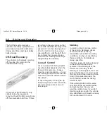 Preview for 250 page of Cadillac SRX 2010 User Manual
