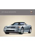 Cadillac XLR Specifications предпросмотр