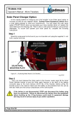 Preview for 29 page of Cadman 1100 Operator'S Manual