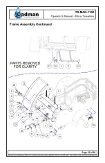 Preview for 36 page of Cadman 1100 Operator'S Manual