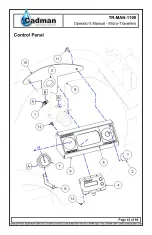 Preview for 44 page of Cadman 1100 Operator'S Manual