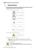 Предварительный просмотр 4 страницы Caen 803 Series Manual