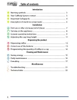 Preview for 2 page of Caffitaly System S05 Instruction Manual