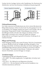 Preview for 20 page of Caframo ABYC 9601 Operating Instructions Manual