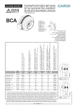 Cairox BCA Manual предпросмотр