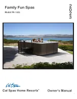 Cal Spas Home Resorts FA-1325 Owner'S Manual preview