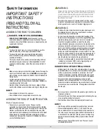 Предварительный просмотр 4 страницы CalderaSpas PALATINO Owner'S Manual
