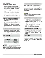 Предварительный просмотр 5 страницы CalderaSpas PALATINO Owner'S Manual