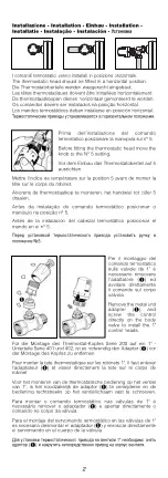 Preview for 2 page of CALEFFI 200 Series Manual