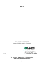 Предварительный просмотр 8 страницы CALEFFI 573 Series Quick Start Manual