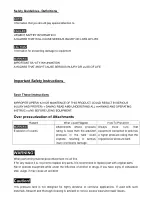 Preview for 2 page of California Air Tools 365 Manual