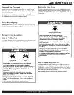 Preview for 9 page of California Air Tools 4610S Owner'S Manual