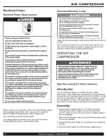 Preview for 10 page of California Air Tools 4610S Owner'S Manual