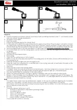 Preview for 5 page of Calix RE 1036 Assembly Instructions Manual