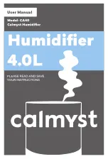 calmyst CA40 User Manual preview