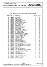 Preview for 87 page of Calorex PPT8 Technical Manual