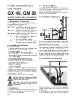Preview for 14 page of Calpeda GX-40 Original Operating Instructions