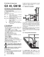 Предварительный просмотр 22 страницы Calpeda GX-40 Original Operating Instructions