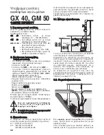 Предварительный просмотр 30 страницы Calpeda GX-40 Original Operating Instructions