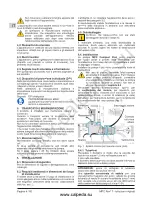 Предварительный просмотр 4 страницы Calpeda MPC 11 Operating Instructions Manual