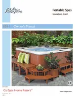 Preview for 2 page of Calspas 6115 Owner'S Manual