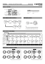 Preview for 2 page of Calypso Watches IKMK5816M Instruction Manual