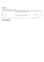 Предварительный просмотр 3 страницы Cambridge Audio C11088 Manual