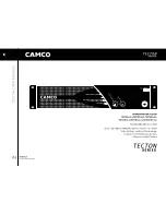 Preview for 3 page of Camco P Series User Manual